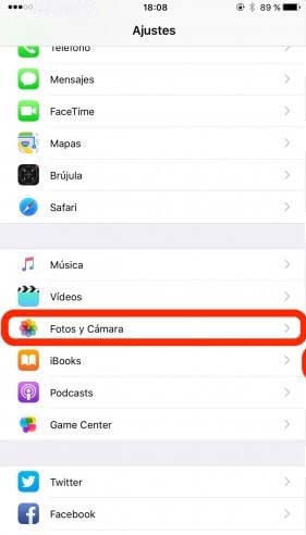 Cambiar resolucion de video iphone 1